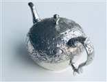 A Victorian sterling silver teapot