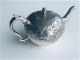 A Victorian sterling silver teapot