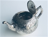 A Victorian sterling silver teapot