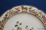 English Armorial Crest Plate Horse Circa 1840