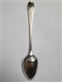 Antique George III Hallmarked Sterling Silver Old English pattern Dessert Spoon, 1782