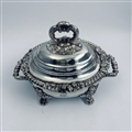 Heavy Quality Old Sheffield Plated Sauce Tureen and Lid c. 1815