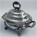 Heavy Quality Old Sheffield Plated Sauce Tureen and Lid c. 1815