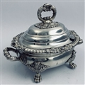 Heavy Quality Old Sheffield Plated Sauce Tureen and Lid c. 1815