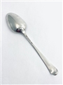 Antique George III Hallmarked Sterling Silver Old English Pattern Tablespoon 1780