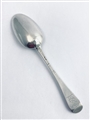 Antique George II Hallmarked Sterling Silver Hanoverian Tablespoon 1735