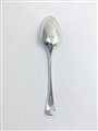 Antique George III Hallmarked Sterling Silver Old English Pattern Tablespoon 1792