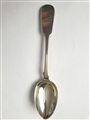Antique Exeter Hallmarked Victorian Sterling Silver Fiddle Pattern Dessert Spoon 1846