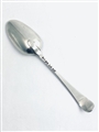 Antique Hallmarked Sterling Silver George III Old English Pattern Tablespoon 1767