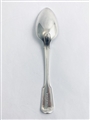 Antique George IV Hallmarked Sterling Silver Fiddle Thread Pattern Tablespoon 1825