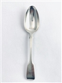 Antique Victorian Hallmarked Sterling Silver Fiddle pattern Dessert Spoon 1848