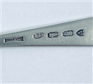 Antique Irish Hallmarked Sterling Silver George III Old English Thread Pattern Dessert Spoon 1795