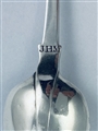 Antique Victorian Irish Hallmarked Sterling Silver Fiddle Pattern Teaspoon 1846