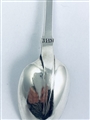 Antique Victorian Irish Hallmarked Sterling Silver Fiddle Pattern Teaspoon 1846