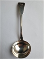 Fabulous quality Antique George III Hallmarked Sterling Silver Fiddle Pattern Sauce Ladle, 1818