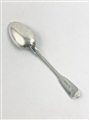 Antique George III Hallmarked Sterling Silver Fiddle Thread Pattern Teaspoon 1800