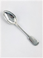 Antique Victorian Hallmarked Sterling Silver Fiddle Pattern Dessert Spoon 1874