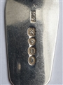 Antique William IV Hallmarked Sterling Silver Feather-edged Fiddle Pattern Dessert Spoon, 1835