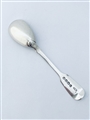 Antique William IV Hallmarked Sterling Silver Fiddle Pattern Egg Spoon 1833