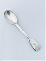 Antique William IV Hallmarked Sterling Silver Fiddle Pattern Egg Spoon 1833