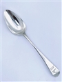 Antique George III Hallmarked Sterling Silver Old English Pattern Tablespoon 1795