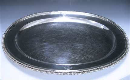 Antique Silver George III Meat Dish made for Prime Minister George Hamilton-Gordon in 1805