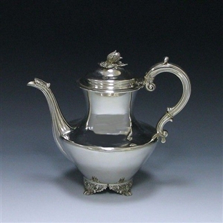 Antique Sterling Silver Coffee Pot made in 1834