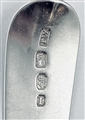 Antique Irish Hallmarked Sterling Silver George III silver Tablespoon