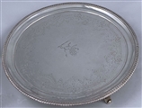 Antique Silver George III Salver made in 1808