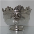 Early 18th Century Antique Queen Anne Britannia Silver Monteith Bowl London 1711 Isaac Dighton