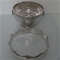 Early 18th Century Antique Queen Anne Britannia Silver Monteith Bowl London 1711 Isaac Dighton
