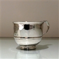 Early 18th Century Antique George I Scottish Silver Wine Cup Edinburgh 1716 Edward Penman