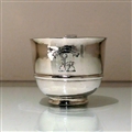 Early 18th Century Antique George I Scottish Silver Wine Cup Edinburgh 1716 Edward Penman