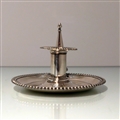 19th Century Antique Victorian Sterling Silver Chamberstick London 1882 James Garrard