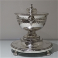 Early 19th Century Antique George III Sterling Silver Large Soup Tureen on Stand London 1801 Robert Sharp