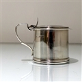 19th Century Antique William IV Antique Sterling Silver Mustard Pot London 1833 Jonathan Hayne