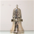 Early 18th Century Antique Queen Anne Britannia Silver Sugar Caster London 1708 Charles Adam
