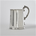 VICTORIAN SILVER PINT MUG