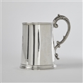 VICTORIAN SILVER PINT MUG