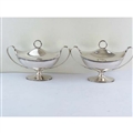 Pair of Sauce Tureens, 1802