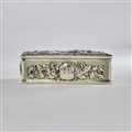 George Iii Silver Gilt Snuff Box With Hunting Scene