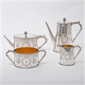 4-piece Victorian Silver Tea & Coffee Set