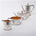 4-piece Victorian Silver Tea & Coffee Set