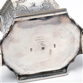 VICTORIAN HANDMADE SILVER TEA CADDY