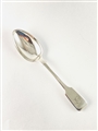 Antique Hallmarked sterling silver William IV fiddle pattern dessert spoon 1835