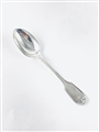 Antique Victorian Hallmarked Sterling Silver French Fiddle & Thread Pattern Teaspoon 1861 1861