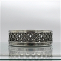 Early 19th Century Antique George IV Sterling Silver Wine Coaster London 1824 Benjamin Smith III