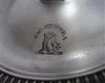 AN UNUSUAL GEORGE III MINIATURE CHAMBERSTICK MADE IN LONDON IN 1810 BY EMES & BARNARD