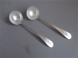 A Fine Pair of George Iii Toddy Ladles Made in Edinburgh Circa 1799 by William & Patrick Cunningham.