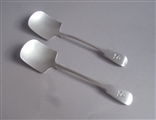 A Very Fine Pair of Serving Spades Made in London in 1856 by George Adams